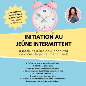 Initiation au jeûne intermittent